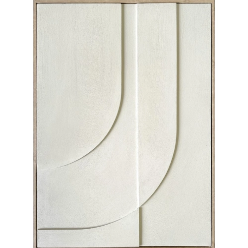 OBRAZ 3D RELIEF NO1 ECRU